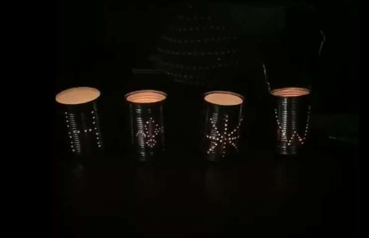 Tin Can Lanterns